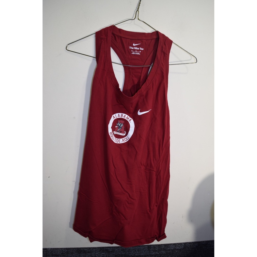Nike Alabama Crimson Tide Mens XL Red Racerback Tank Top FQ5136-613 Roll Tide